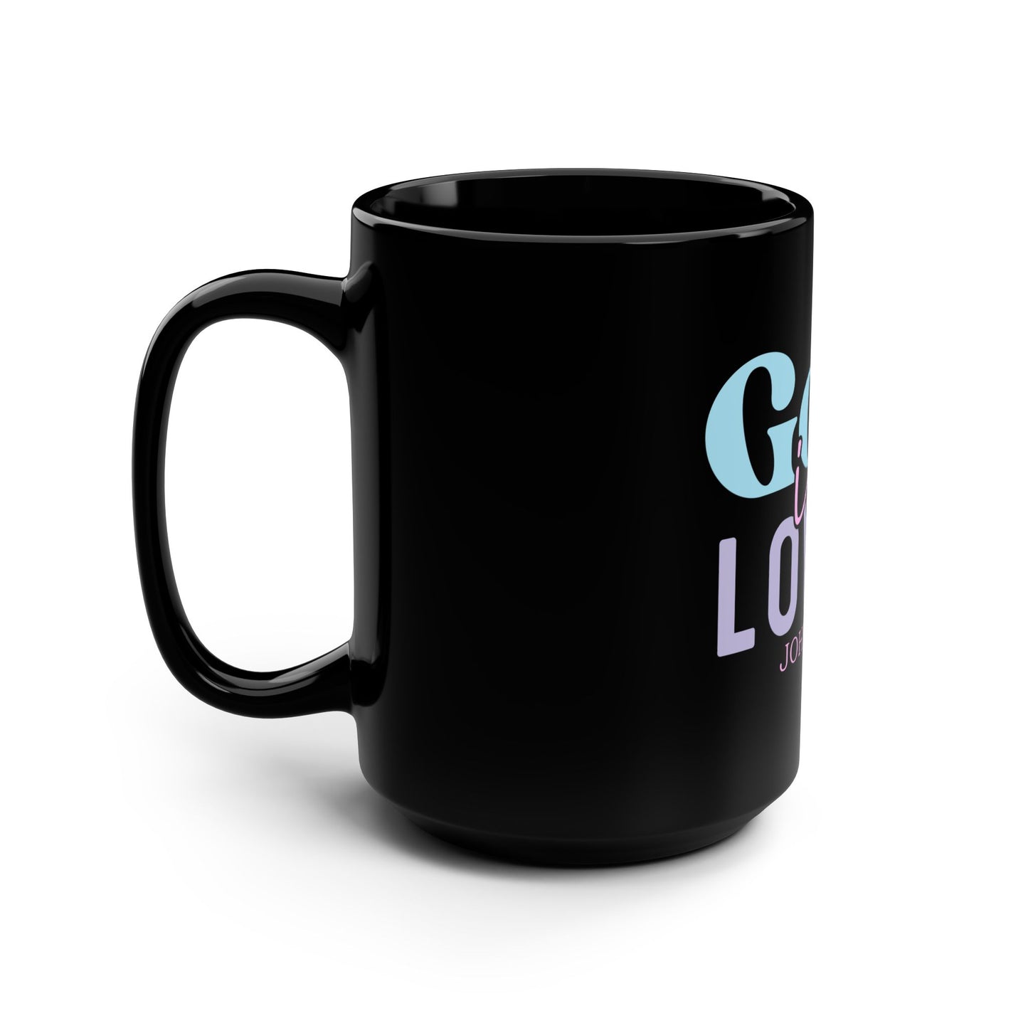Black Mug, 15oz