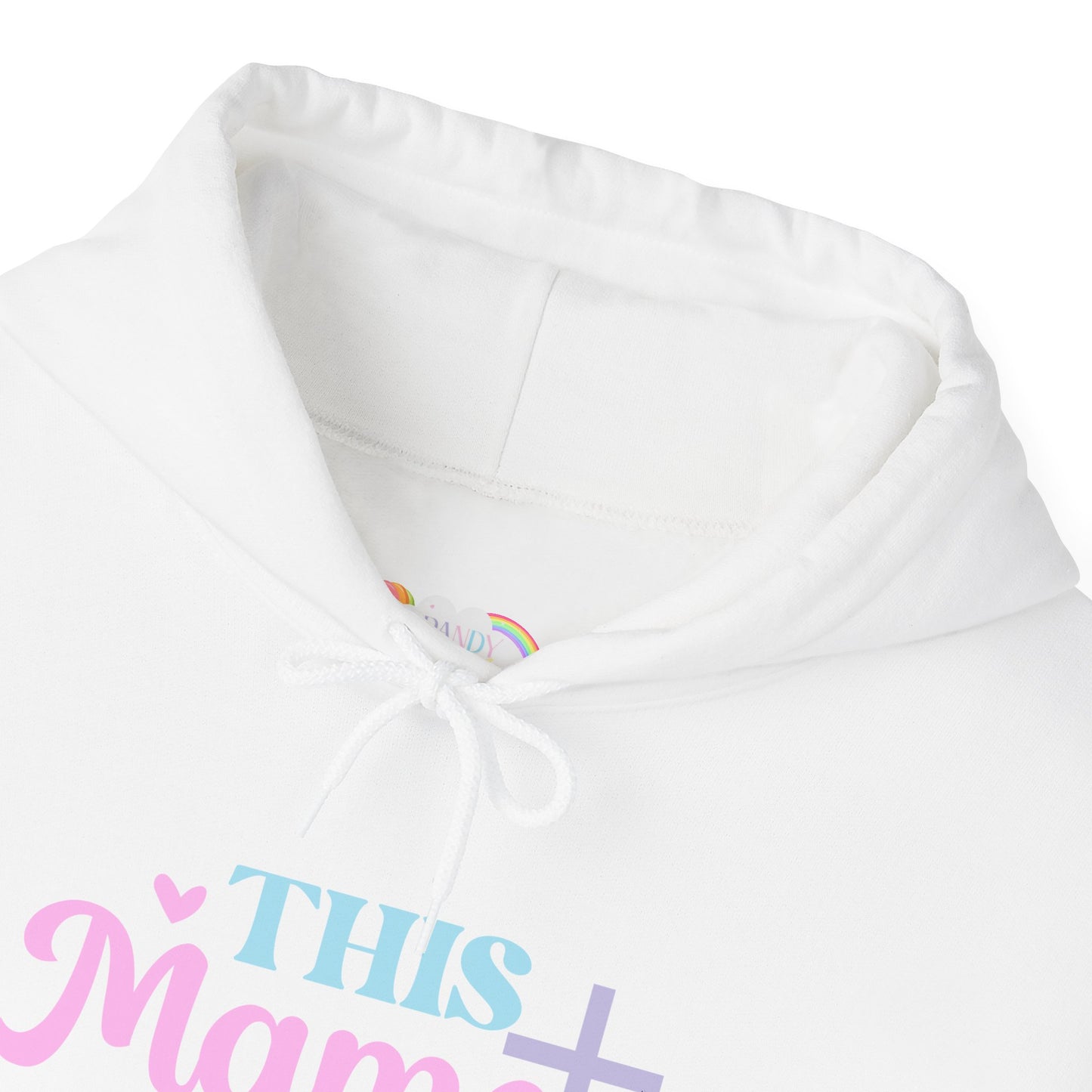 This Mama Prays Hoodie Embroidery– Christian Mom Faith Pullover