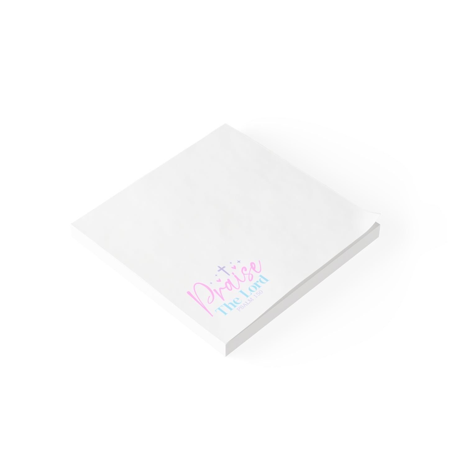 Praise The Lord Post-it® Note Pads — Inspirational Christian Sticky Notes (Psalm 150)