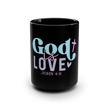 Black Mug, 15oz