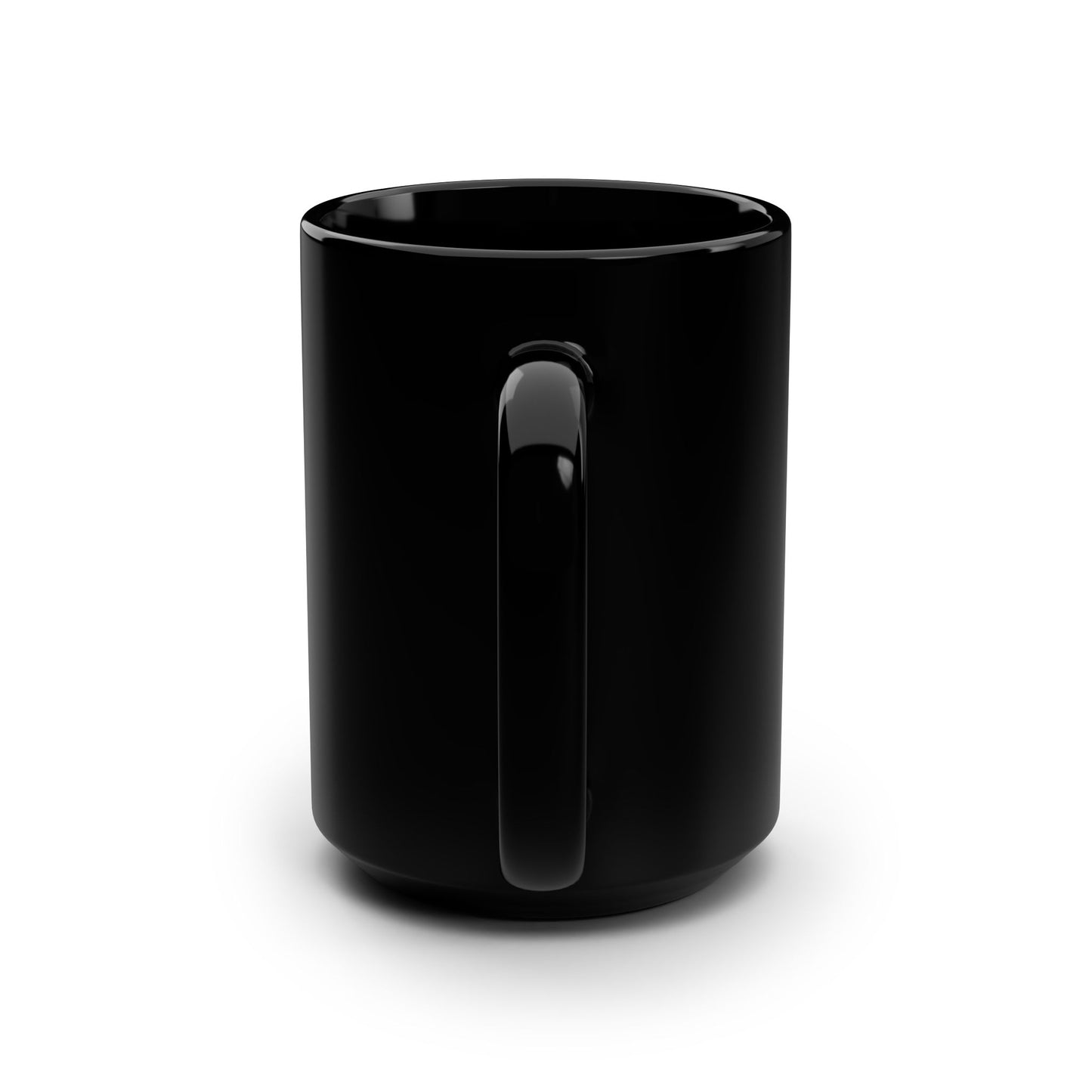 Be the Light 15oz Black Mug — Christian Inspirational Coffee Cup (Matthew 5:14)