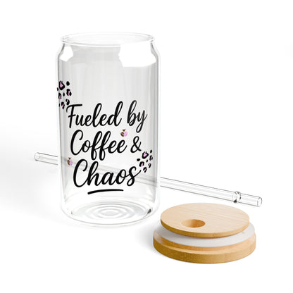 Fueled by Coffee & Chaos – Minimalist Mom Life Tee