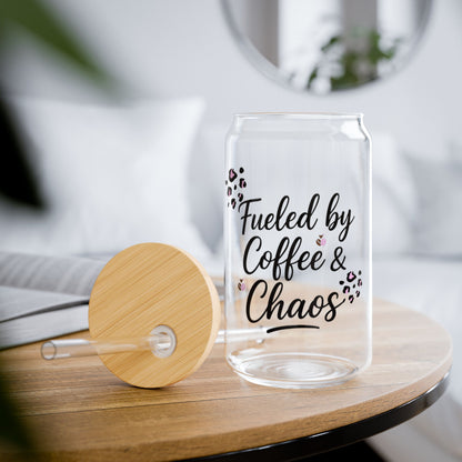 Fueled by Coffee & Chaos – Minimalist Mom Life Tee