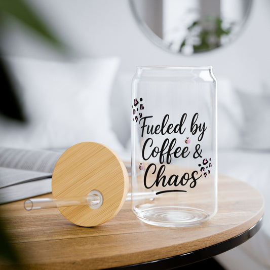 Fueled by Coffee & Chaos – Minimalist Mom Life Tee