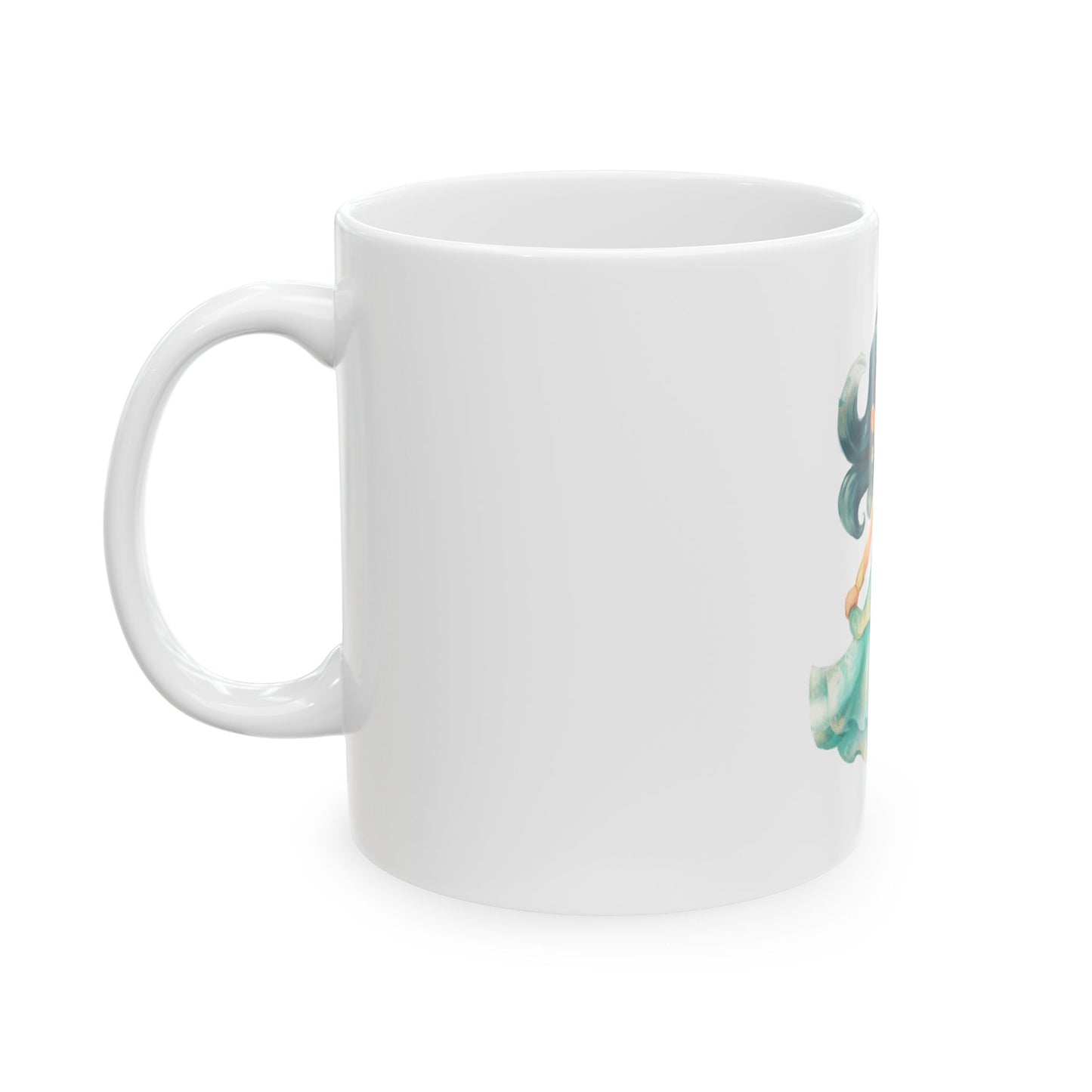 Princess Genie Ceramic Mug – Cute Little Princess Design (11oz & 15oz)