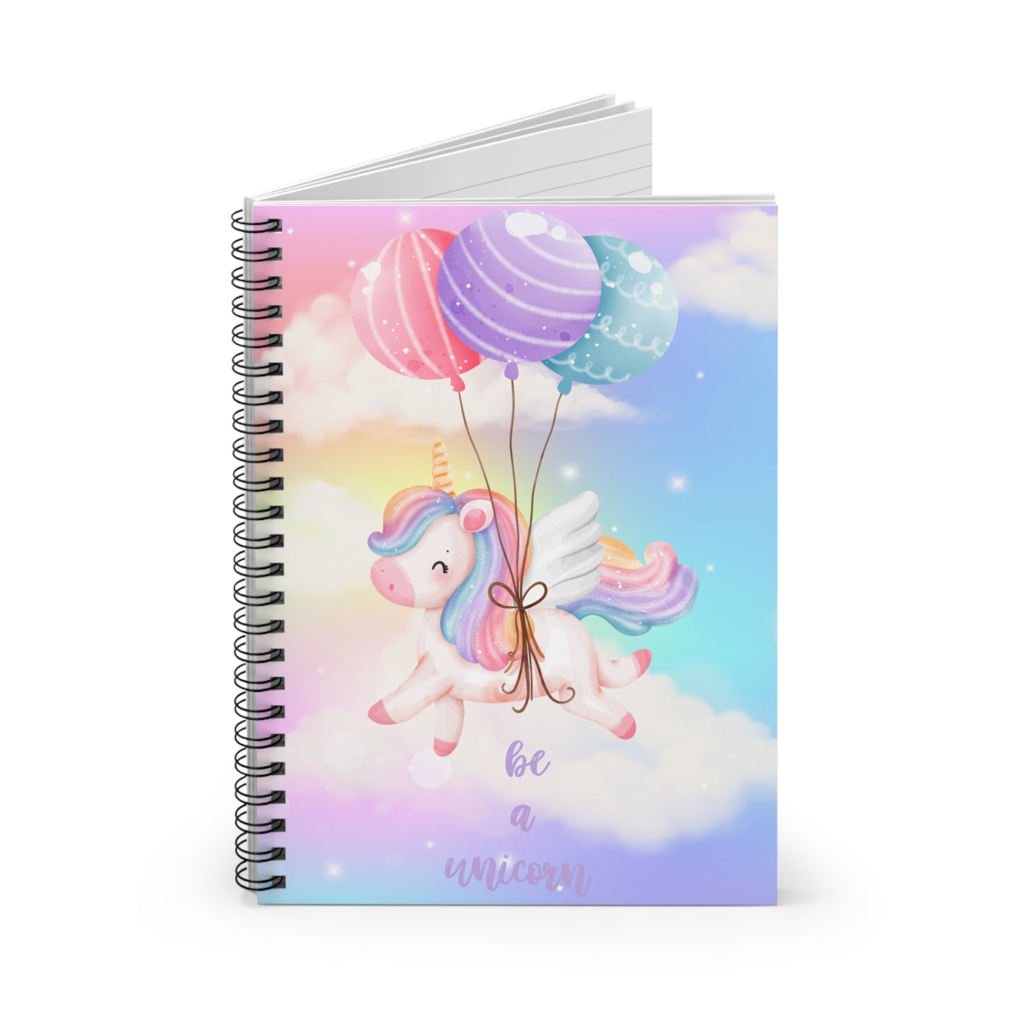 Whimsical Unicorn Spiral Notebook - Perfect for Dreamers and Creatives