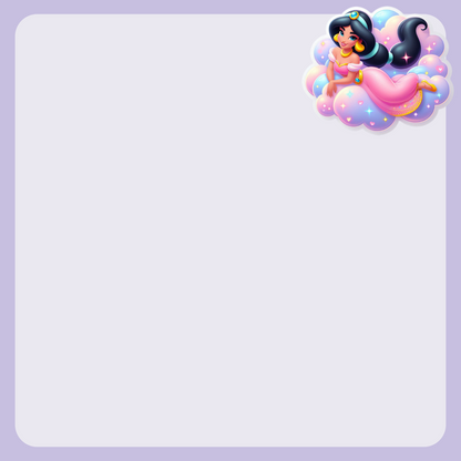 Dreamy Princess Sticky Note - Digital Download